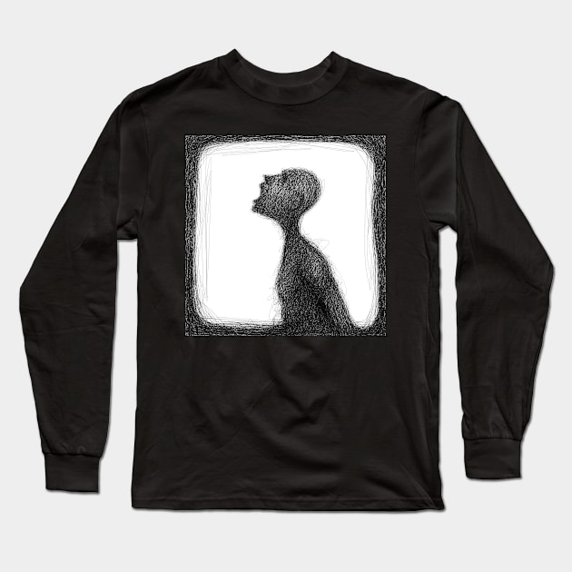 Helplessness Long Sleeve T-Shirt by Gorskiy